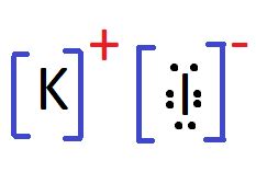 lewis diagram of potassium